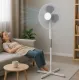 Ventilator cu picior HAUSBERG XB-110, 55w, 16 inch, 3 viteze, oscilatie, inaltime reglabila, Alb