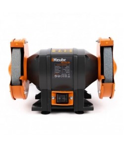 Polizor de banc Kzubr KBG-150 , 250W, 2950RPM, Diametru disc 150mm, Protectie transparenta disc