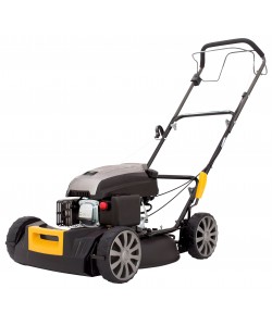  Masina de tuns gazonul prin mulcire, Texas Razor 4810TR/M, benzina 3CP, latime lucru 480mm, autopropulsata, reglaj central 5 pozitii