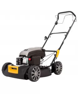 Masina de tuns gazonul prin mulcire, Texas Razor 4810TR/M, benzina 3CP, latime lucru 480mm, autopropulsata, reglaj central 5 pozitii  Masina de tuns gazonul prin mulcire, Texas Razor 4810TR/M, benzina 3CP, latime lucru 480mm, autopropulsata, reglaj central 5 pozitii