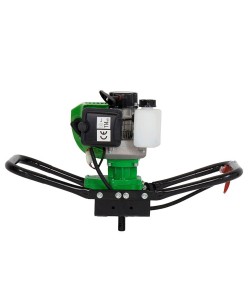  pachet motoburghiu pamant, ProGARDEN GD520-3, 2.3CP, 2 timpi, set burghie pamant 80, 100, 200, 300mm si prelungitor burghiu 300mm