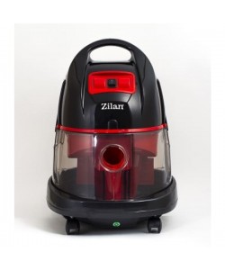 Aspirator ZILAN  Rosu cu filtrare prin apa si uscata,2000W