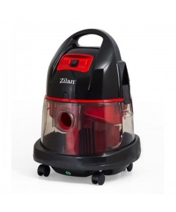 Aspirator ZILAN  Rosu cu filtrare prin apa si uscata,2000W