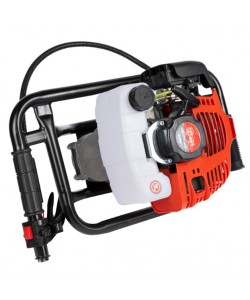 Motoburghiu foreza pamant, DDT 6 CP cu burghiu de 100/150/200/250/300 x 800 mm