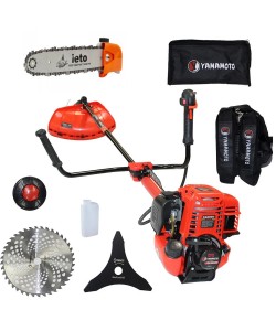 Motocoasa pe benzina YAMAMOTO YM-5600 4T,5.6 CP, 10000rpm+ cap drujba