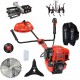 Motocoasa pe benzina YAMAMOTO YM-5600 4T, 5.6 CP, 10000rpm+ prasitoare+ cultivator