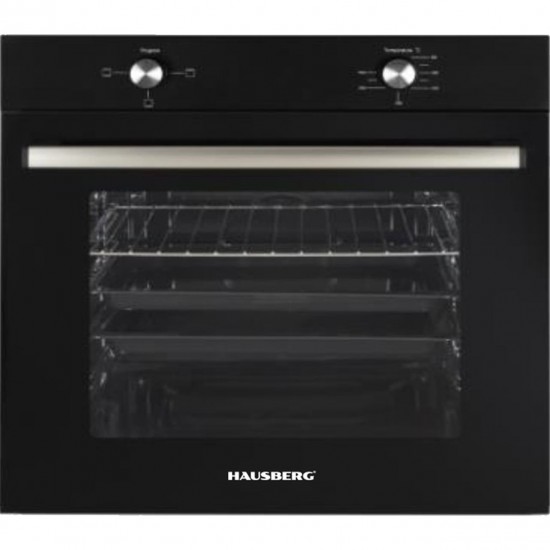 Pachet Incorporabil Cuptor incorporabil Hausberg HB-8051NG,  Plita incorporabila Hausberg HB-563 si Hota incorporabila decorativa Hausberg HB-1260NG