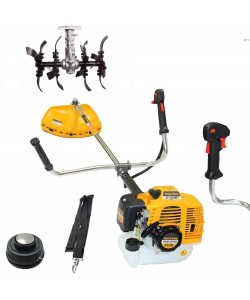 Motocoasa pe benzina, R5500 ROTOR, 4.7 CP , 5500W, 52 cm³, 10000Rpm+ Cultivator Motocoasa pe benzina, R5500 ROTOR, 4.7 CP , 5500W, 52 cm³, 10000Rpm+ Cultivator