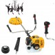 Motocoasa pe benzina, R5500 ROTOR, 4.7 CP , 5500W, 52 cm³, 10000Rpm+ Cultivator