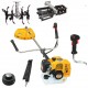 Motocoasa pe benzina, R5500 ROTOR, 4.7 CP , 5500W, 52 cm³, 10000Rpm+ Cultivator + Prasitoare