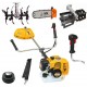 Motocoasa pe benzina, R5500 ROTOR, 4.7 CP , 5500W, 52 cm³, 10000Rpm+ Cultivator + Prasitoare+ Cap drujba