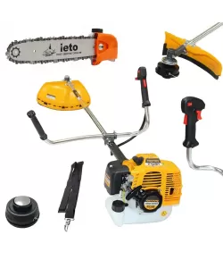 Motocoasa pe benzina, R5500 ROTOR, 4.7 CP , 5500W, 52 cm³, 10000Rpm+ Cap drujba Motocoasa pe benzina, R5500 ROTOR, 4.7 CP , 5500W, 52 cm³, 10000Rpm+ Cap drujba