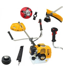 Motocoasa pe benzina, R5500 ROTOR, 4.7 CP , 5500W, 52 cm³, 10000Rpm+ Disc pentru plivit, indepartare buruieni