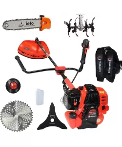 Motocoasa pe benzina YAMAMOTO YBC-57, 2T, 6 CP, 10000rpm+ cultivator+ cap drujba Motocoasa pe benzina YAMAMOTO YBC-57, 2T, 6 CP, 10000rpm+ cultivator+ cap drujba