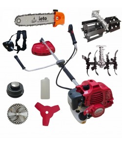 Motocoasa ELEFANT MC4300, 5.7 CP, 9000 RPM, Accesorii Incluse+ Cultivator+ Prasitoare+ Cap drujba Motocoasa ELEFANT MC4300, 5.7 CP, 9000 RPM, Accesorii Incluse+ Cultivator+ Prasitoare+ Cap drujba