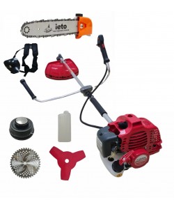 Motocoasa ELEFANT MC4300, 5.7 CP, 9000 RPM, Accesorii Incluse+ Cap drujba