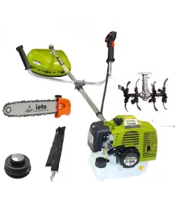 Motocoasa pe benzina ELTOS EL5500 21005, 4.7 CP, 5500 W, 10000 rpm+ Cultivator+ Cap drujba Motocoasa pe benzina ELTOS EL5500 21005, 4.7 CP, 5500 W, 10000 rpm+ Cultivator+ Cap drujba