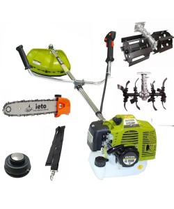 Motocoasa pe benzina ELTOS EL5500 21005, 4.7 CP, 5500 W, 10000 rpm+ Cultivator+ Prasitoare+ Cap drujba 	Motocoasa pe benzina ELTOS EL5500 21005, 4.7 CP, 5500 W, 10000 rpm+ Cultivator+ Prasitoare+ Cap drujba