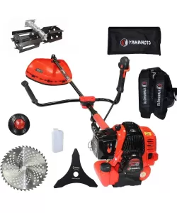 Motocoasa pe benzina YAMAMOTO YBC-57, 2T, 6 CP, 10000rpm+ prasitoare Motocoasa pe benzina YAMAMOTO YBC-57, 2T, 6 CP, 10000rpm+ prasitoare