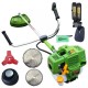 Motocoasa benzina Procraft T4350 Pro cu 4 sisteme de taiere, 4.8 CP, 9000rpm +Cultivator+ Cap drujba