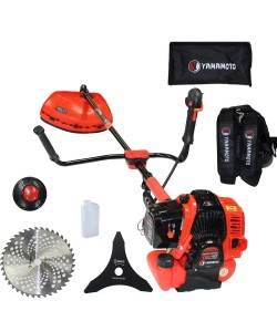 Motocoasa pe benzina YAMAMOTO YBC-57, 2T, 6 CP, 10000rpm+ prasitoare+ cultivator+ cap  drujba