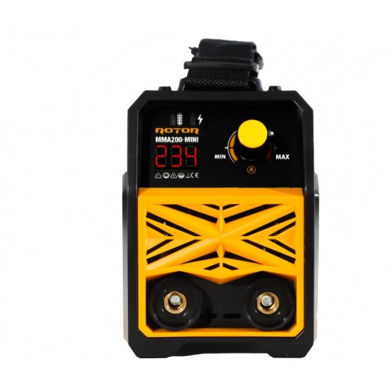 Aparat de sudura LCD Color ROTOR MMA200-MIN, 200 A