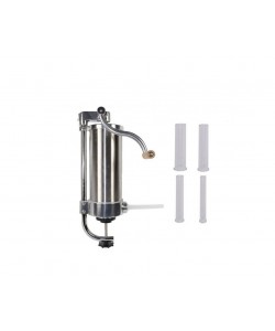 Aparat Carnati Elefant KY2006C, 3 kg, metal/inox, Vertical 4 palnii, prindere de masa