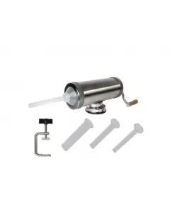 Aparat de umplut Carnati Elefant KY-2005S, 2.5 kg, INOX ALIMENTAR, Orizontal 3 palnii Aparat de umplut Carnati Elefant KY-2005S, 2.5 kg, INOX ALIMENTAR, Orizontal 3 palnii