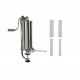Aparat de facut Carnati Elefant KY-2005C, 2,5 kg, metal/inox, Vertical 4 palnii, prindere de masa