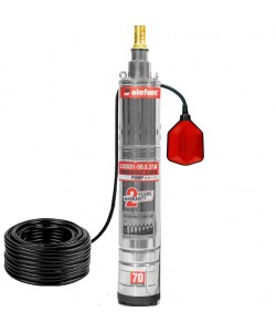 Pompa submersibilă Elefant cu plutitor 3.5QGD1-50.0.37F, 30 L/min , 370 W