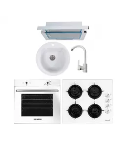 Pachet incorporabil Hausberg cuptor electric HB-8051AB, 2000 W, 76 l, 4 Functii, plita HB-563, gaz, 4 arzatoare, hota telescopica HB-1280, 280m3/h, 1 motor, 60 cm, Clasa A, chiuveta HBC-9700, compozit, 51 cm, baterie HB-F5002, finisaj mat, Alb-Bej Pachet incorporabil Hausberg cuptor electric HB-8051AB, 2000 W, 76 l, 4 Functii, plita HB-563, gaz, 4 arzatoare, hota telescopica HB-1280, 280m3/h, 1 motor, 60 cm, Clasa A, chiuveta HBC-9700, compozit, 51 cm, baterie HB-F5002, finisaj mat, Alb-Bej