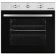 Pachet Incorporabil Cuptor electric Hausberg HB-8053IN, 71L, Negru/Inox, Plita Incorporabila HB-563NG, Gaz, Sticla, Negru, Hota incorporabila telescopica HB-1285NG, 420 m3/h, 2 motoare