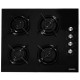 Pachet Incorporabil Cuptor electric Hausberg HB-8053IN, 71L, Negru/Inox, Plita Incorporabila HB-563NG, Gaz, Sticla, Negru, Hota incorporabila telescopica HB-1285NG, 420 m3/h, 2 motoare