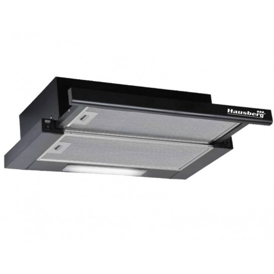 Pachet Incorporabil Cuptor electric Hausberg HB-8053IN, 71L, Negru/Inox, Plita Incorporabila HB-563NG, Gaz, Sticla, Negru, Hota incorporabila telescopica HB-1285NG, 420 m3/h, 2 motoare