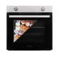 Pachet incorporabil HAUSBERG Cuptor HB-8051IN, Electric, Putere 2000 W, 76 l, 4 Functii, Plita incorporabila HB-556IN, Gaz, 4 arzatoare, Sistem siguranta GAZ, fonta, Inox, Hota telescopica HB-1285NG, absorbtie 420 m3/h, 2 motoare, 60 cm, Inox-Negru
