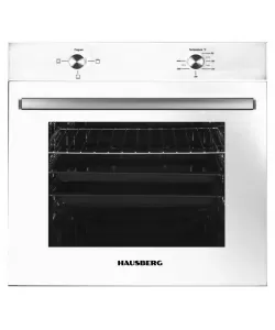 Pachet incorporabil Hausberg cuptor electric HB-8051AB, putere 2000 W, 76 l, 4 Functii, plita HB-563, Gaz, 4 arzatoare, hota decorativa HB-1260AB, putere de absorbtie 400 m3/h, 1 motor, 60 cm, Clasa A, Alb