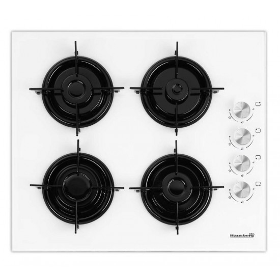 Pachet incorporabil Hausberg cuptor electric HB-8051AB, putere 2000 W, 76 l, 4 Functii, plita HB-563, Gaz, 4 arzatoare, hota decorativa HB-1260AB, putere de absorbtie 400 m3/h, 1 motor, 60 cm, Clasa A, Alb