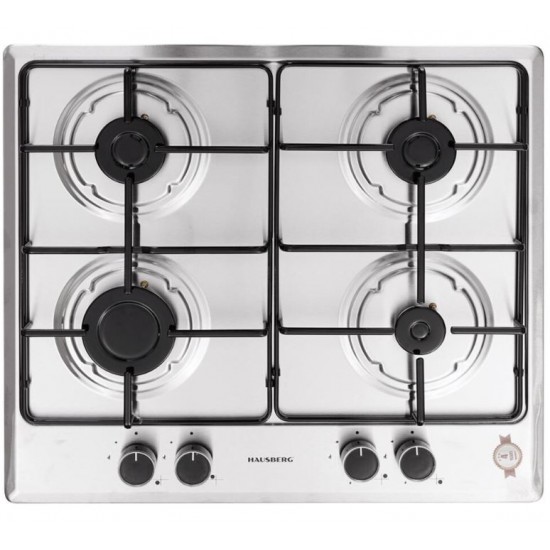 Pachet incorporabil Hausberg Cuptor electric HB-8051IN, Clasa A, 76L, 2000W, Negru/Inox Plita Incorporabila HB-555, 4 arzatoare, Gaz, Inox, Hota incorporabila telescopica HB-1285NG, Putere de absorbtie 420 m3/h, 2 motoare, 60 cm, Negru