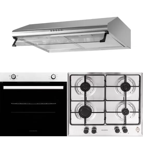 Pachet incorporabil Cuptor electric Hausberg HB-8051IN, Clasa A, 76L, 2000W, Negru/Inox, Plita Incorporabila HB-555, 4 arzatoare, Gaz, Inox, Hota incorporabila decorativa HB-1220, Putere de absorbtie 450 m3/h, 2 motoare, 60 cm, Inox Pachet incorporabil Cuptor electric Hausberg HB-8051IN, Clasa A, 76L, 2000W, Negru/Inox, Plita Incorporabila HB-555, 4 arzatoare, Gaz, Inox, Hota incorporabila decorativa HB-1220, Putere de absorbtie 450 m3/h, 2 motoare, 60 cm, Inox
