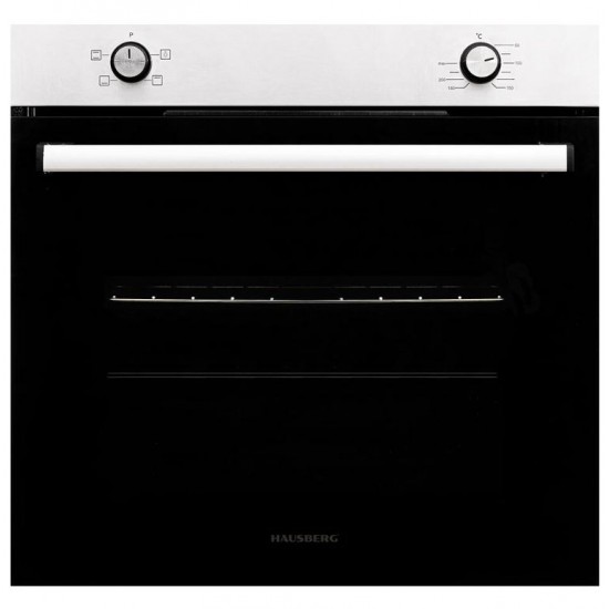 Pachet Cuptor Incorporabil Hausberg HB-8051IN, Electric, 76 l, 4 Functii, Clasa A + Plita Incorporabila Hausberg HB-555, 4 arzatoare, Gaz, Inox + Hota traditionala Hausberg HB-1225, 420 m3/h, 2 motoare, 60 cm, Alb