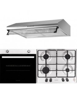 Pachet Incorporabil Cuptor Hausberg HB-8051AB, Plita incorporabila Hausberg HB-561, Hota incorporabila telescopica Hausberg HB 1280