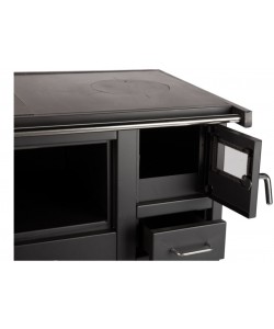 Soba de Gatit pe Lemne Grand, Evacuare Stanga, Tip B pt Incalzire Centrala