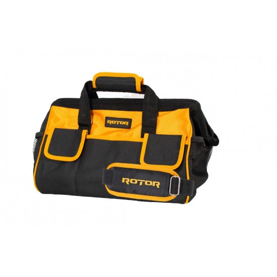 Geanta textila pentru scule 16" ROTOR R-TB0216 , 21 buzunare