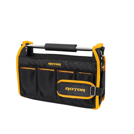 Geanta textila pentru scule 16" ROTOR R-TB0116 , 14 buzunare