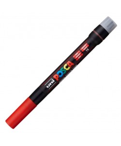 Marker UNI Posca Brush PCF-350, varf pensula, 1.0-10.0mm