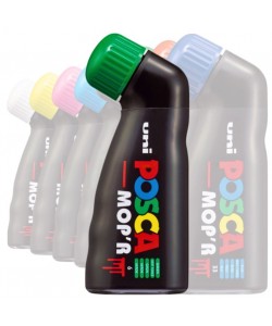 Marker UNI Posca Mop'r PCM22, varf rotund buretat, 3.0-19.0mm