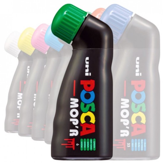 Marker UNI Posca Mop'r PCM22, varf rotund buretat, 3.0-19.0mm