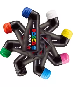 Marker UNI Posca Mop'r PCM22, varf rotund buretat, 3.0-19.0mm Marker UNI Posca Mop'r PCM22, varf rotund buretat, 3.0-19.0mm