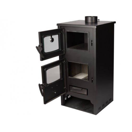 Semineu pe Lemne cu Cuptor si Termometru Evotools Plus / P[kW]: 12