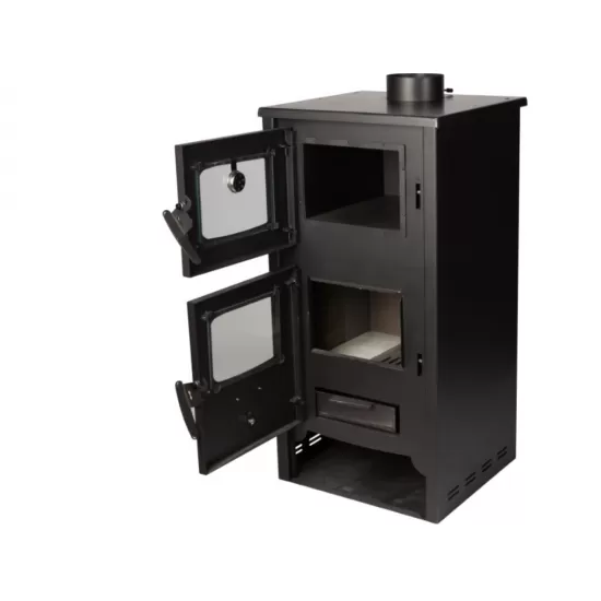 Semineu pe Lemne cu Cuptor si Termometru Evotools Plus / P[kW]: 12